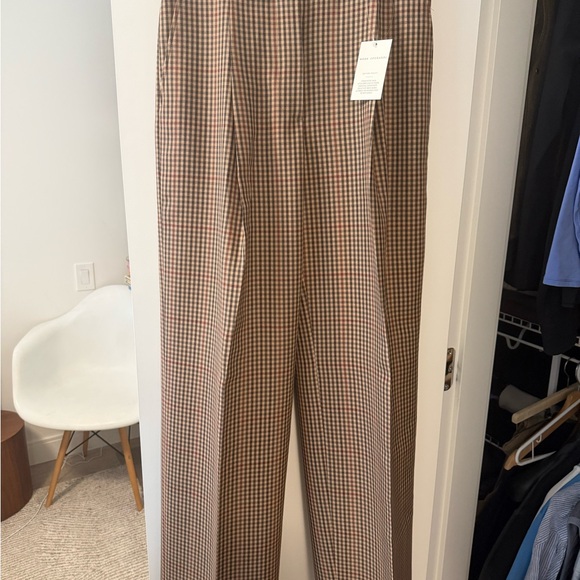 Dries Van Noten - Check Wool Wide-leg Porter Pants [BNWT] - Picture 7 of 14